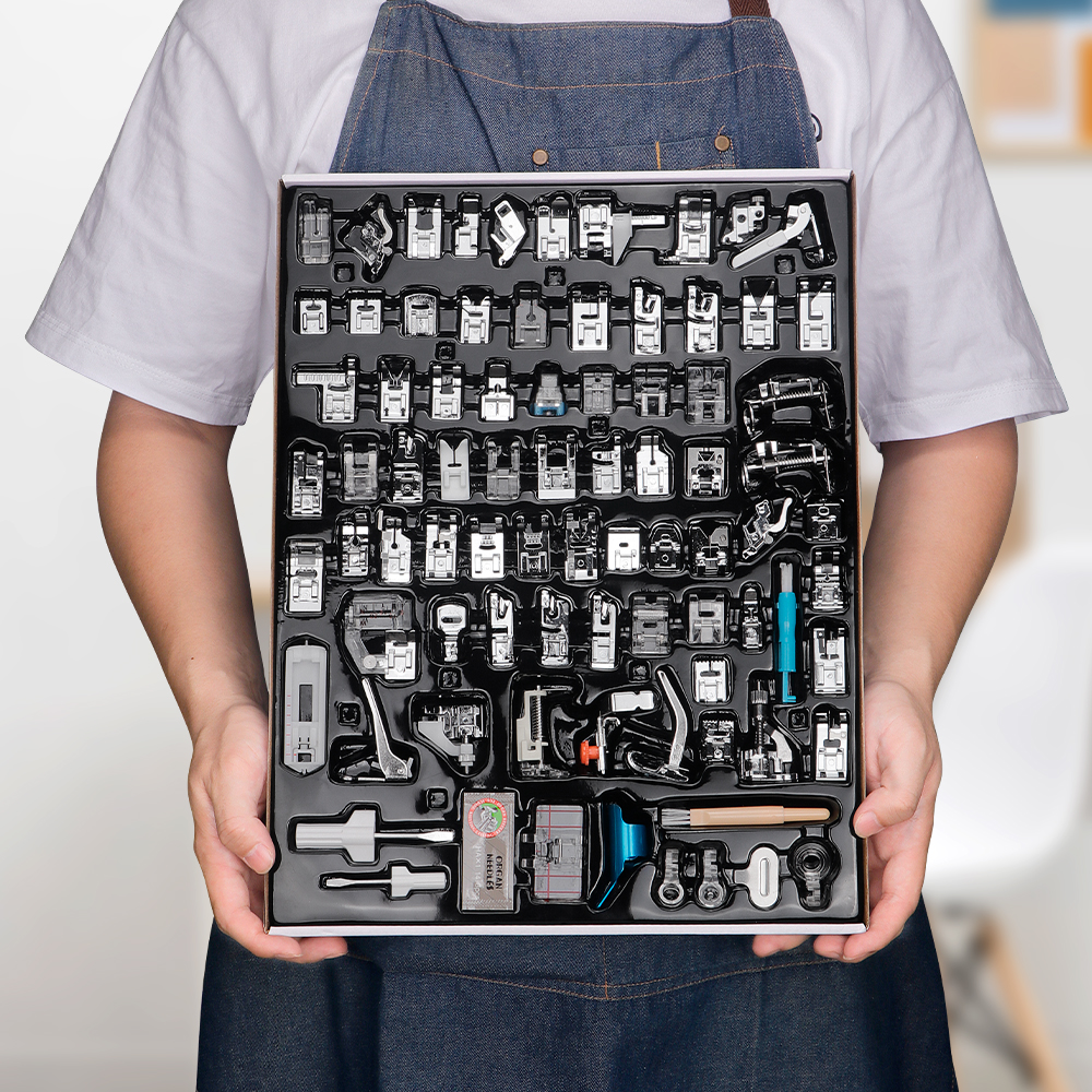 Hand Tools Mechanical Workshop - 82pc/SET Full Set Sewing Machine Presser