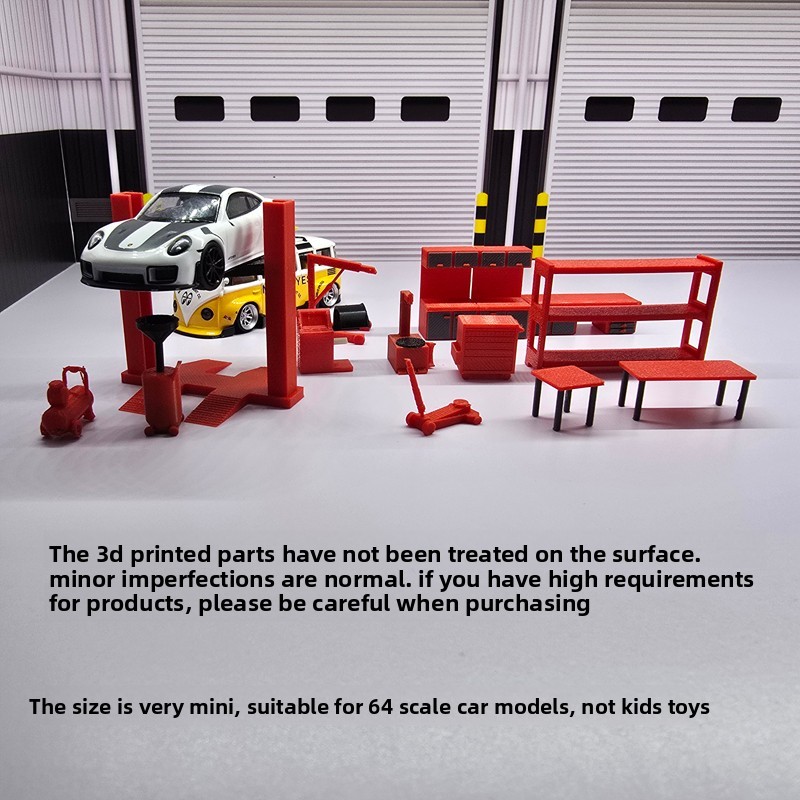 Workshop Tools Toy - 1: 64 Diorama Garage Repair Tool