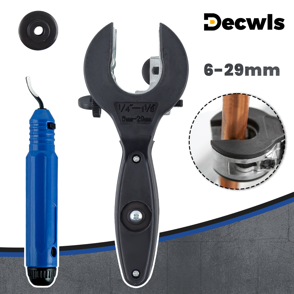 Hand Tools Mechanical Workshop - 6-29mm Ratchet Pipe Cutter,Home Multi-purpose Cutting