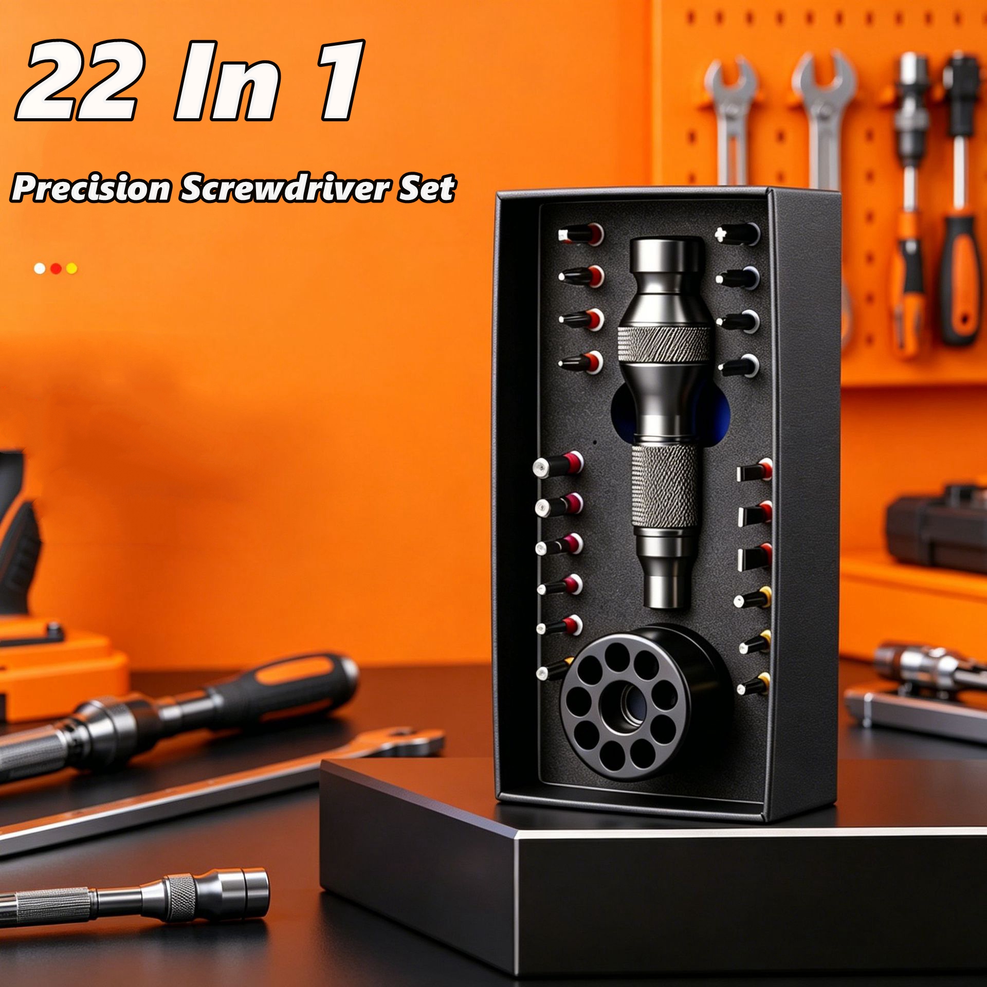 Tools For Motorcycle Workshop - 22-in-1 Magnetic Screwdriver Set Screw Driver