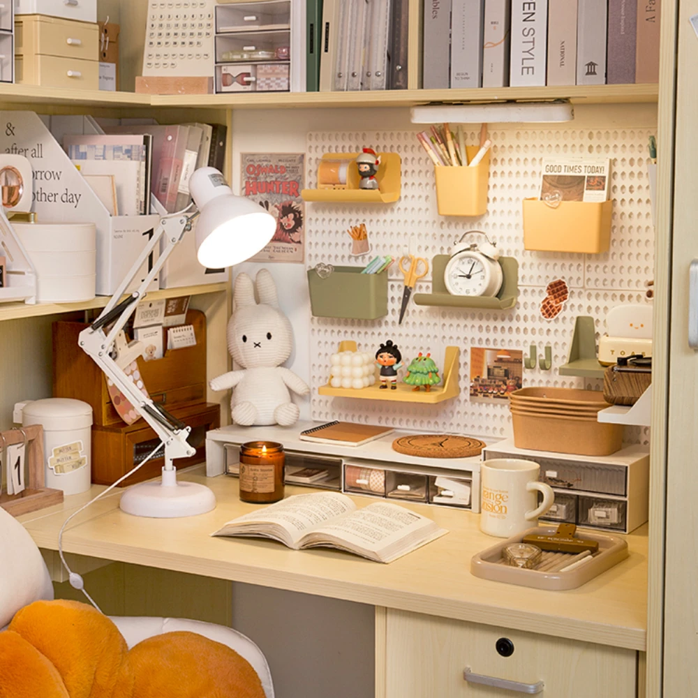 Workshop Tools Table - Hole Board Dormitory Wall Shelf Kawaii