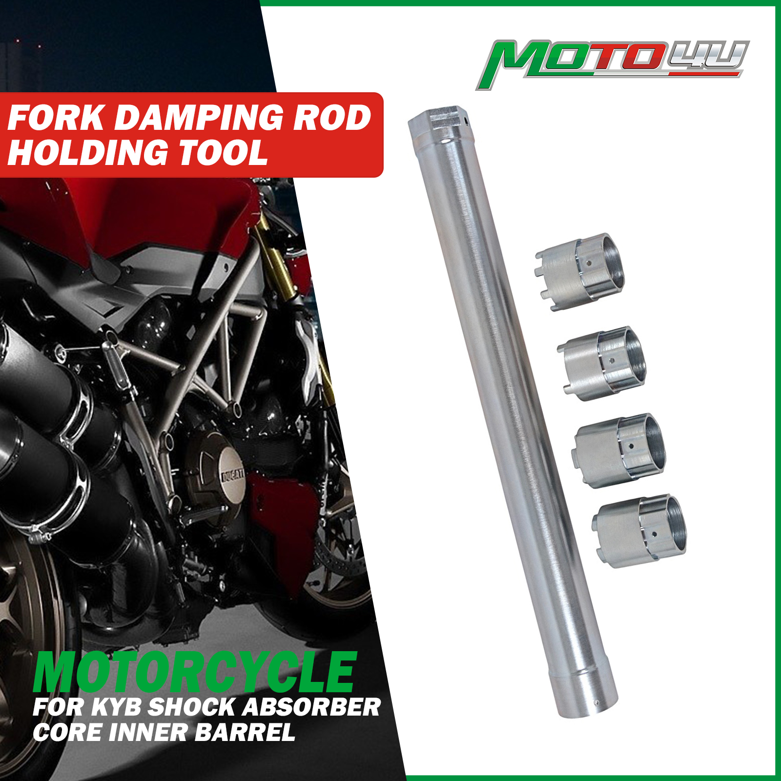 Tools For Motorcycle Workshop - Fork Damping Rod Holding Tool Motorcycle