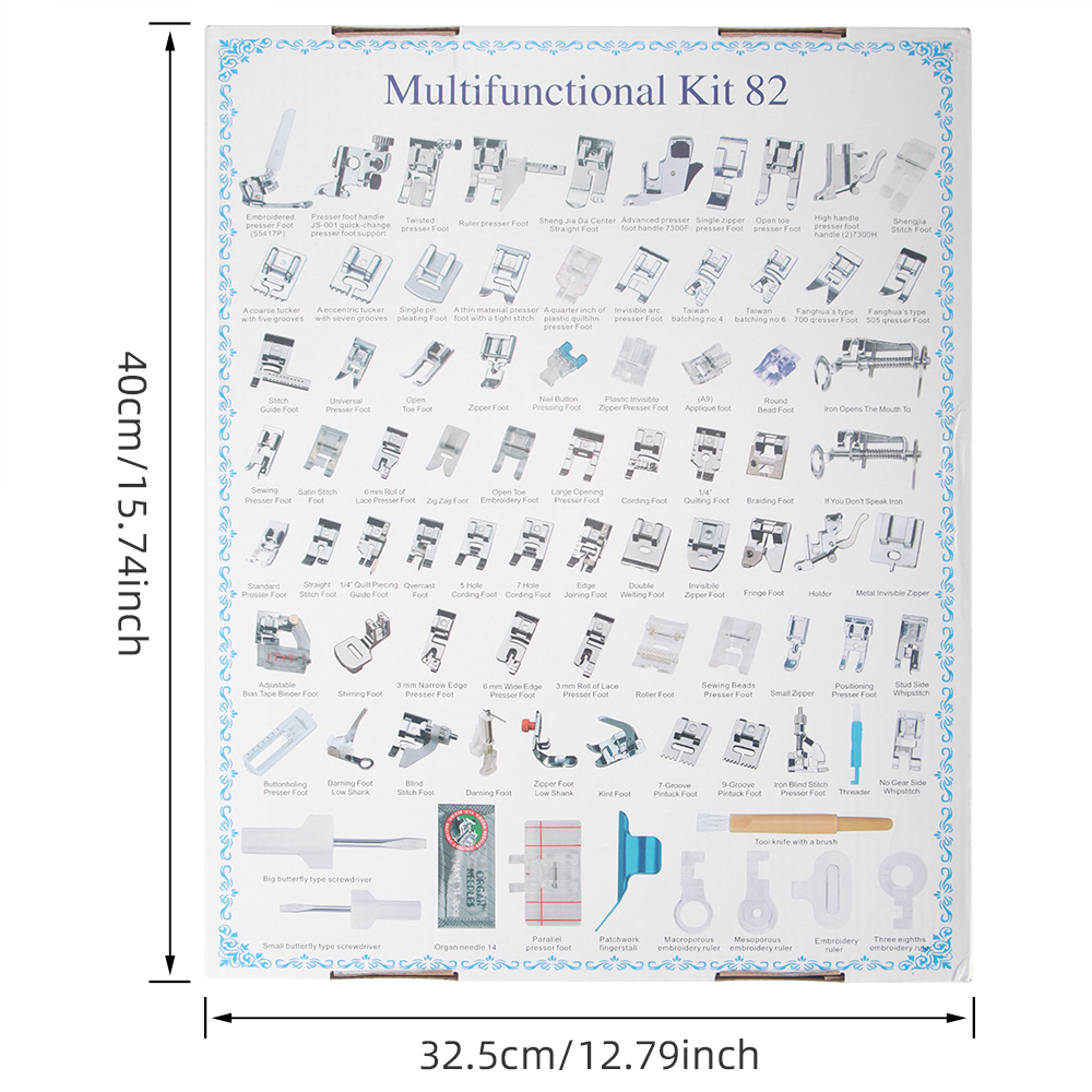 82pc/SET Full Set Sewing Machi – Hand Tools Mechanical Workshop recenzja i cena