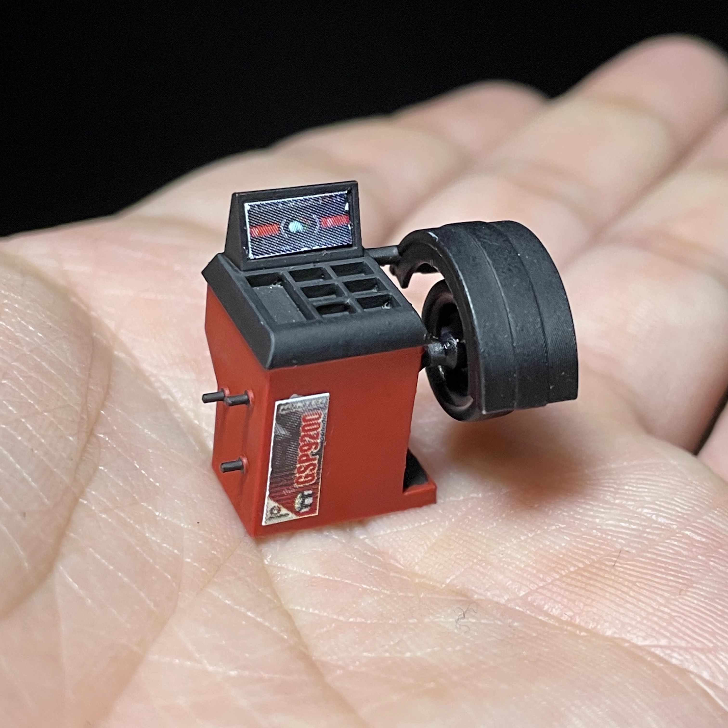 1:64  Tire Wheel Balancer Mode – Workshop Tools Toy recenzja i cena