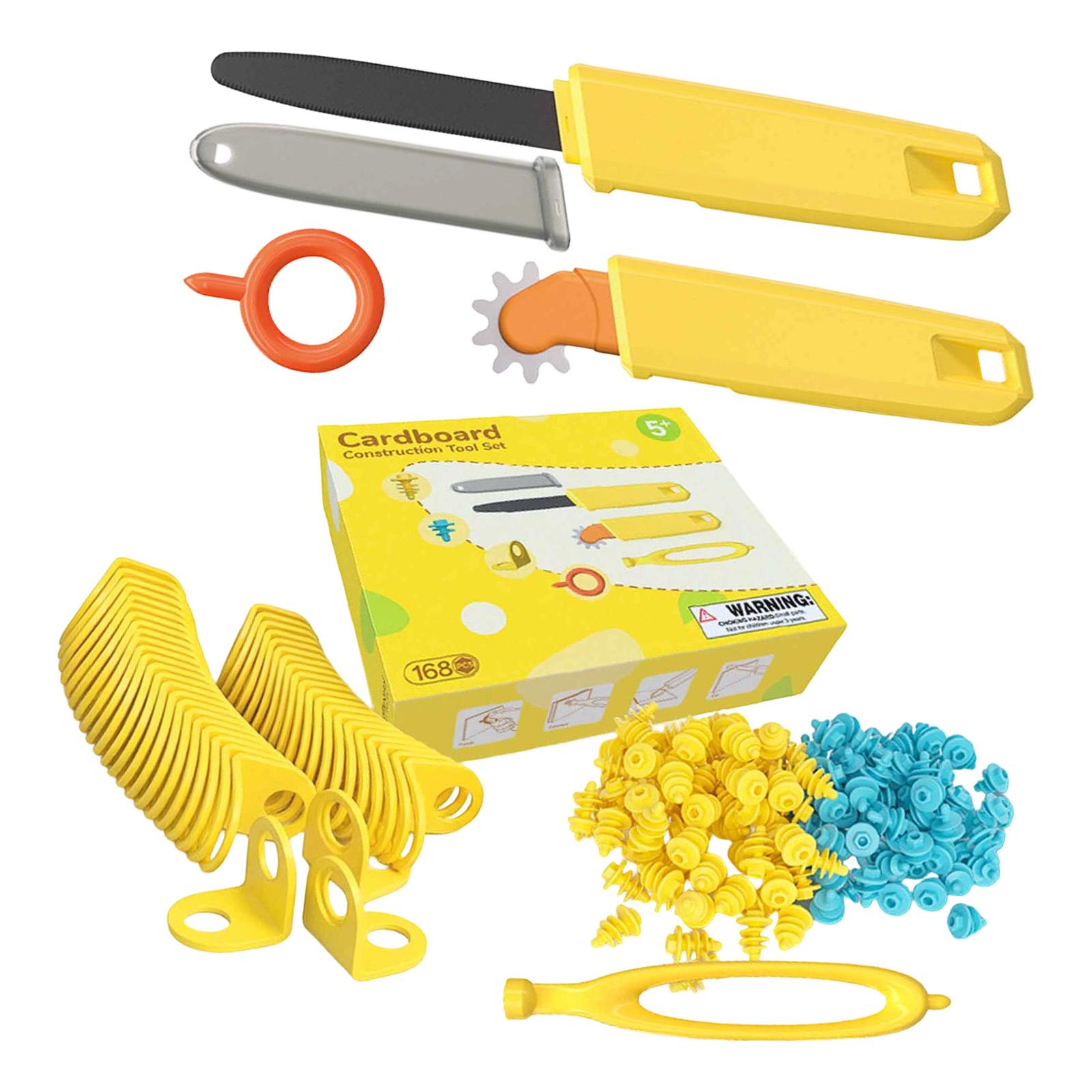 168x Cardboard Construction To – Workshop Tools Toy recenzja i cena