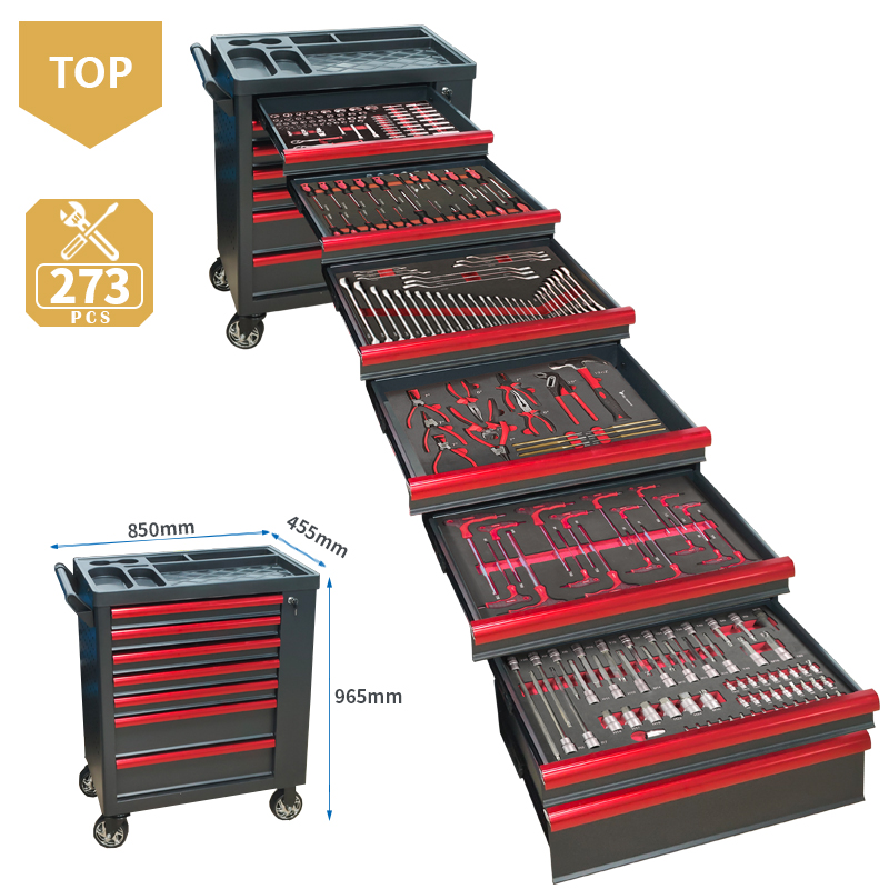 7 Drawer Tool Trolley With 273 – Workshop Tools Trolley recenzja i cena