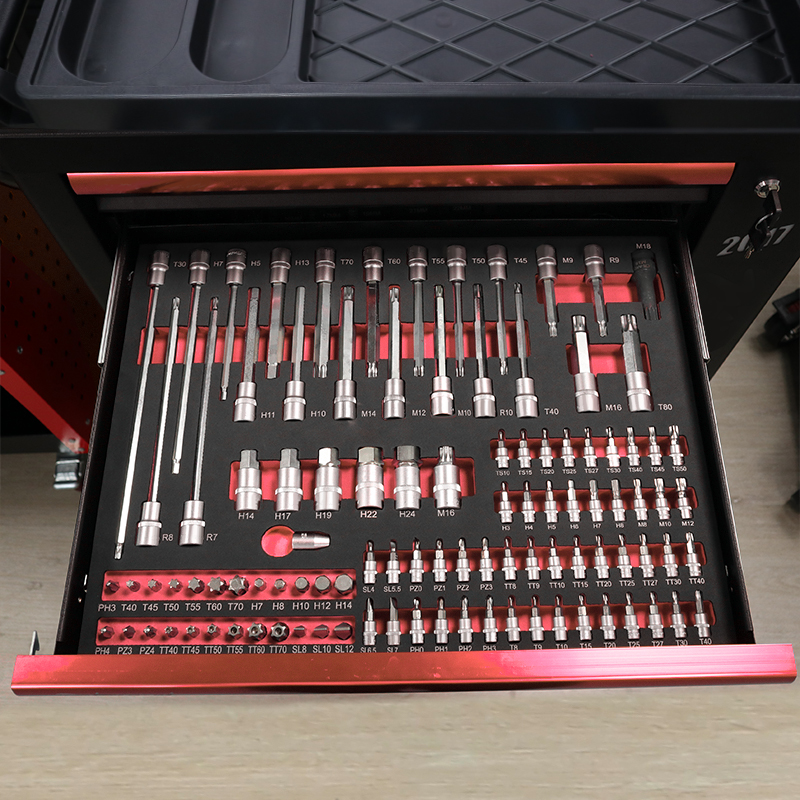 7 Drawer Tool Trolley With 273 – Workshop Tools Trolley recenzja i cena
