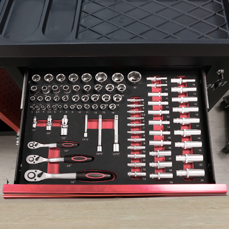 7 Drawer Tool Trolley With 273 – Workshop Tools Trolley recenzja i cena