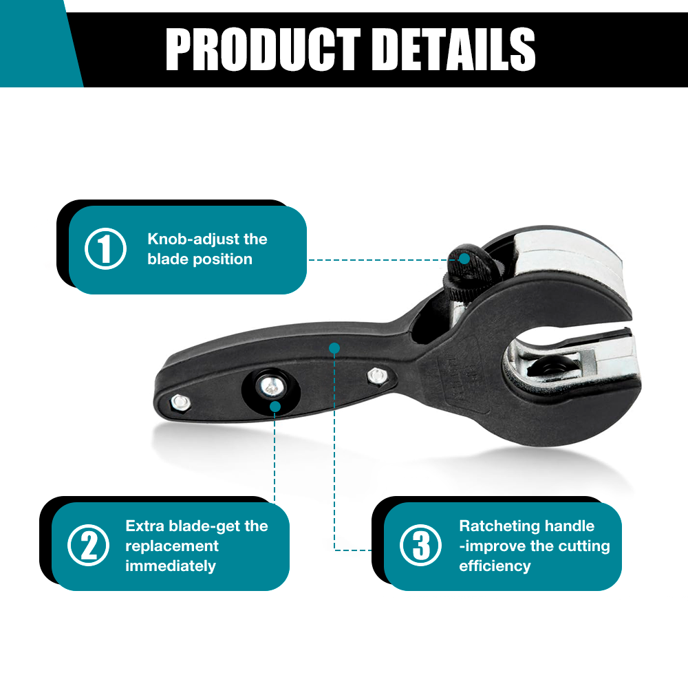 6-29mm Ratchet Pipe Cutter,Hom – Hand Tools Mechanical Workshop recenzja i cena