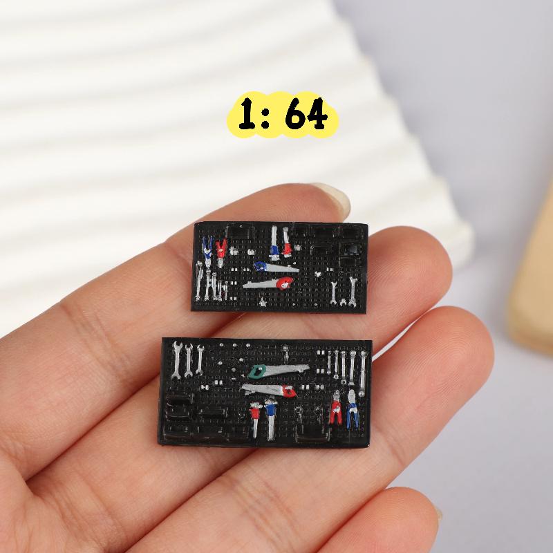 TH 1/2Pcs 1/64 Diorama Car Rep – Workshop Tools Display recenzja i cena