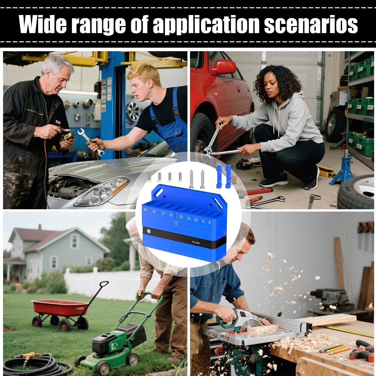 Wrench Organizer Tool Storage  – Workshop Tools Display recenzja i cena