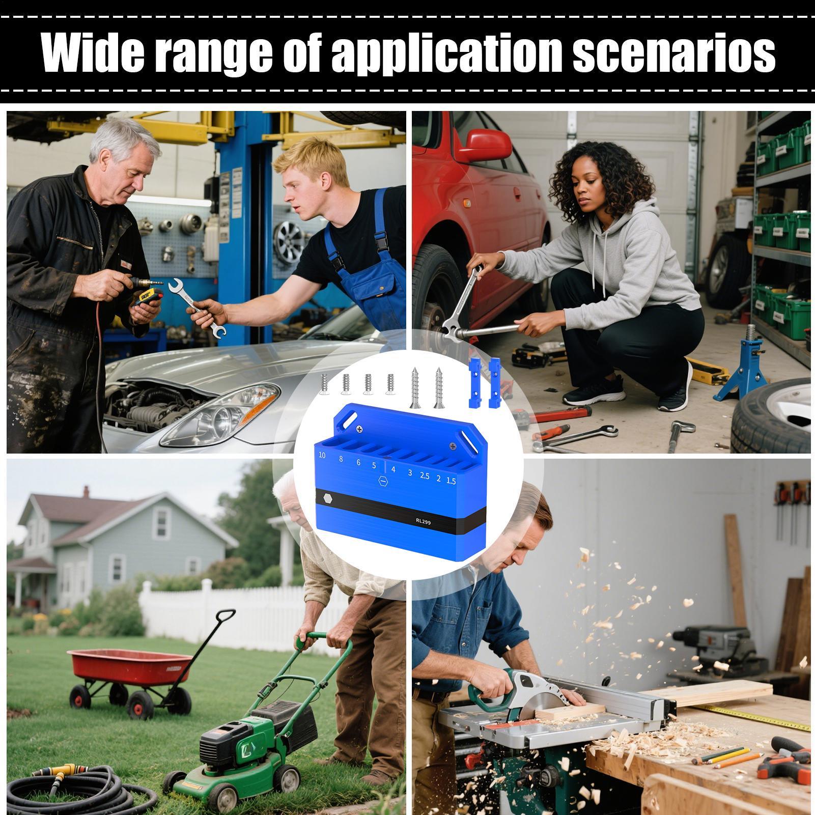 Wrench Organizer Tool Storage  – Workshop Tools Display recenzja i cena