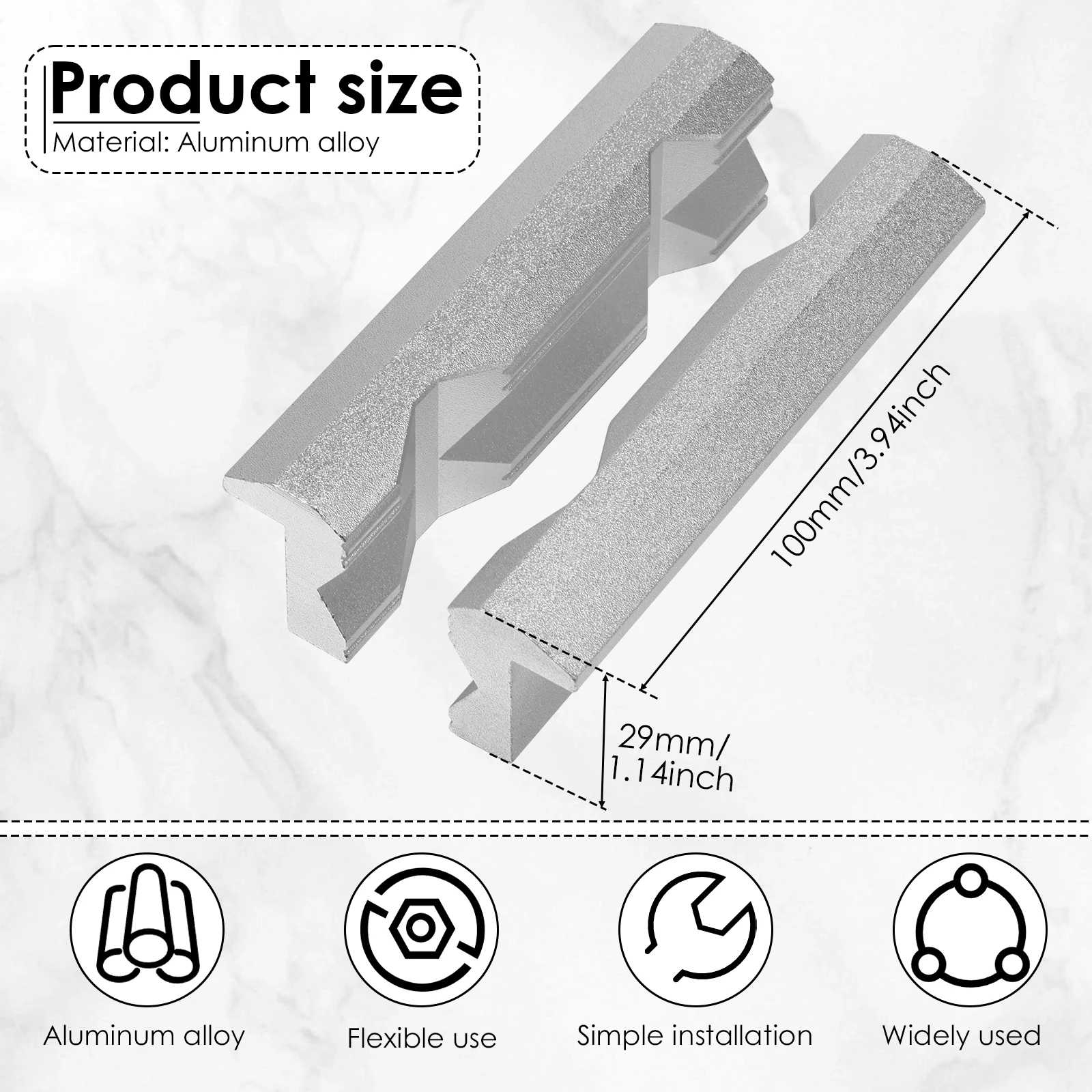 Magnetic Vise Jaws 4/5/6inch V – Workshop Tools Vice recenzja i cena