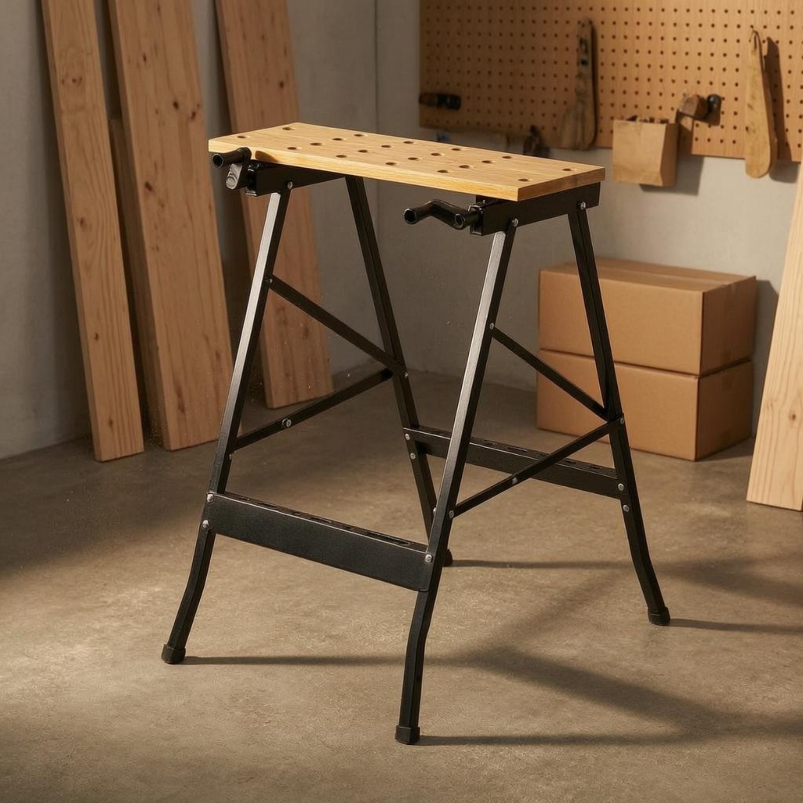 Folding Workbench Foldable Por – Workshop Tools Table recenzja i cena