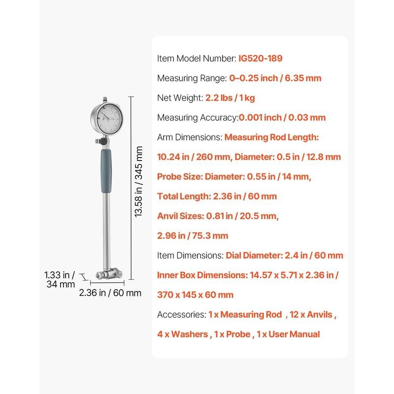Internal Measuring Instrument  – Workshop Tools In Engineering recenzja i cena