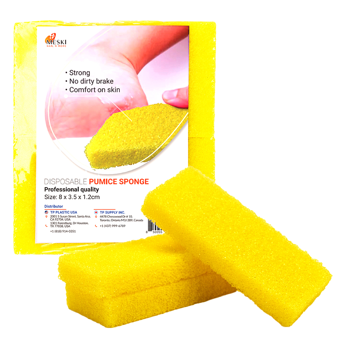 Disposable Pumice Sponge 80x40 – Tools Vn recenzja i cena