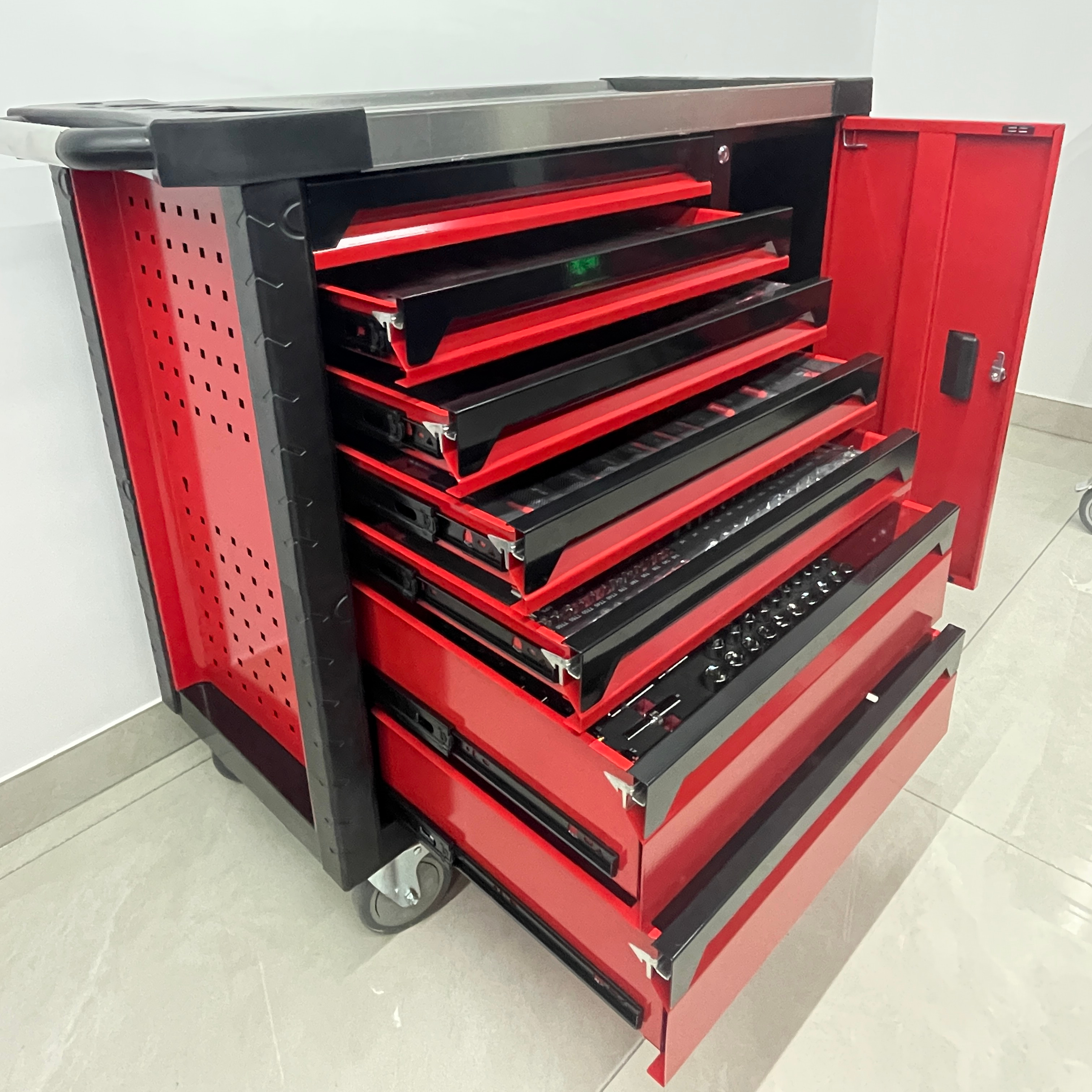 CE Certified 7 Drawer Tool Cab – Workshop Tools Trolley recenzja i cena