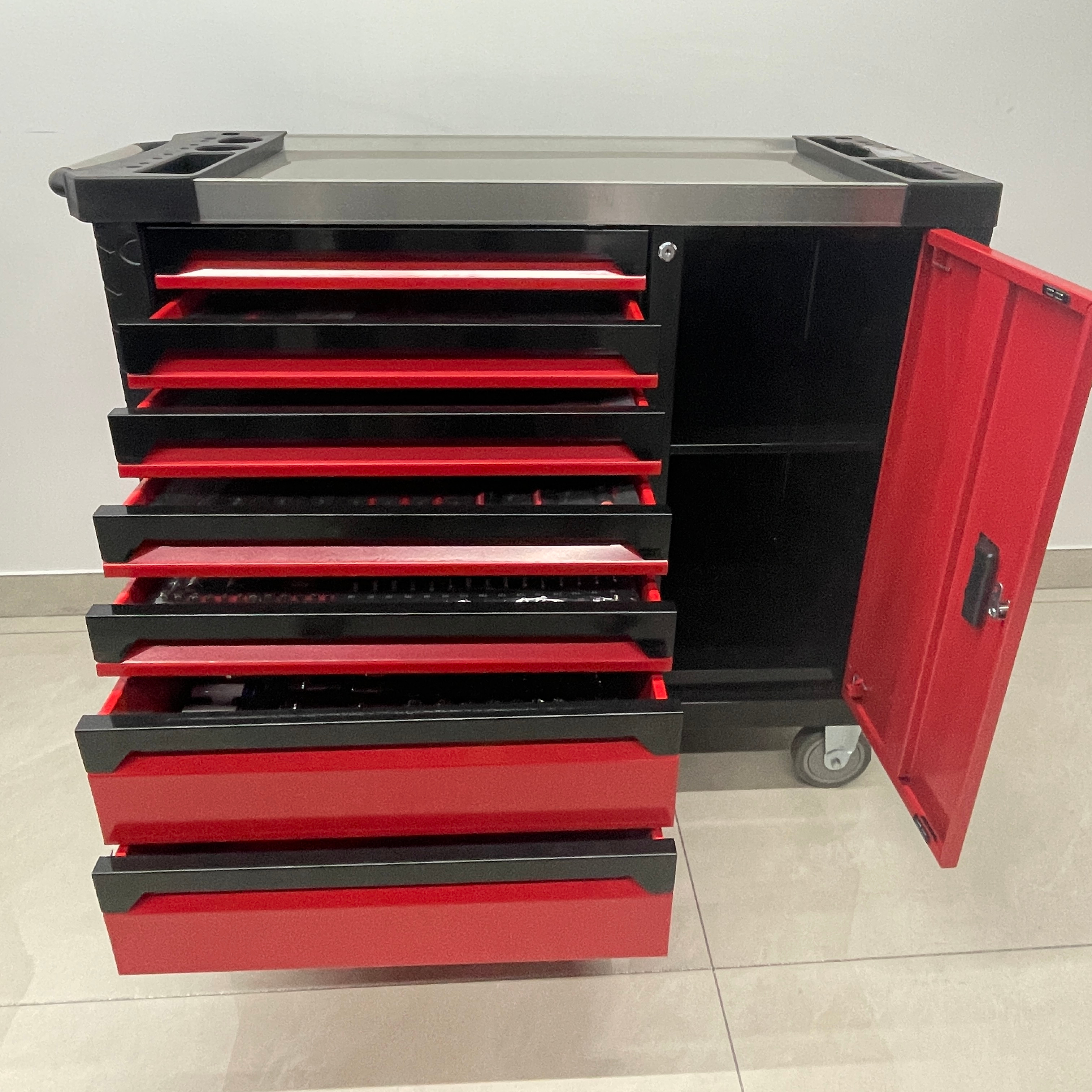 CE Certified 7 Drawer Tool Cab – Workshop Tools Trolley recenzja i cena