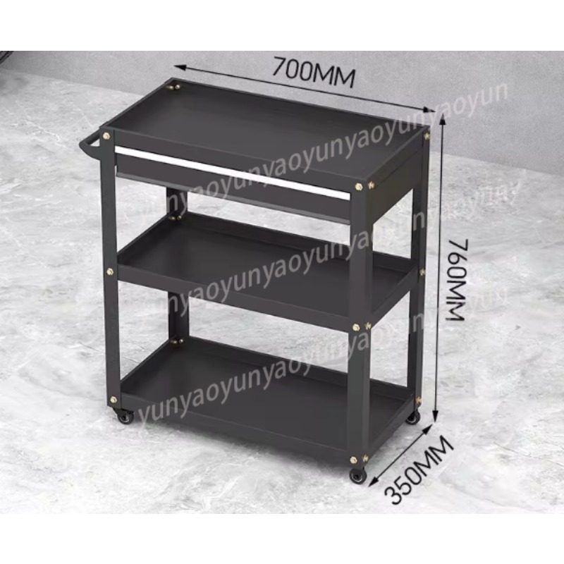 Heavy Duty 3 Tier Rolling Cart – Workshop Tools Trolley recenzja i cena