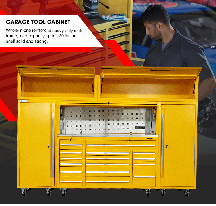 16 Drawer Metal Tool Cabinet W – Workshop Tools Table recenzja i cena