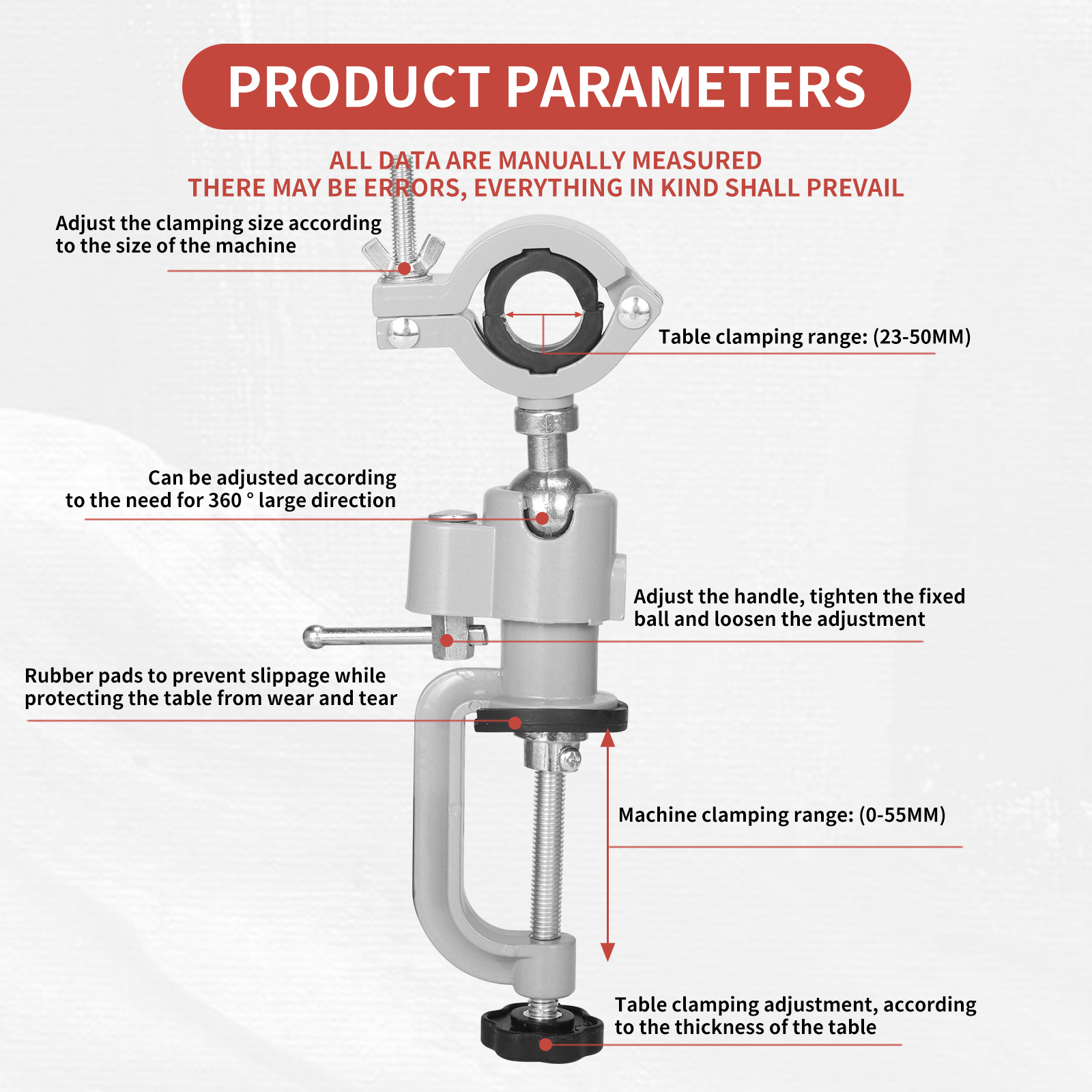 SI FANG 360 Degree Rotatable T – Workshop Tools Vice recenzja i cena