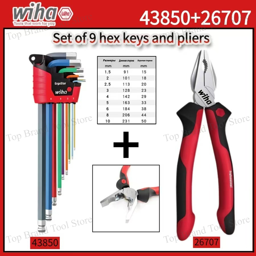 WIHA 43850 9Pcs Hex L Key Set, – Tools Vn recenzja i cena