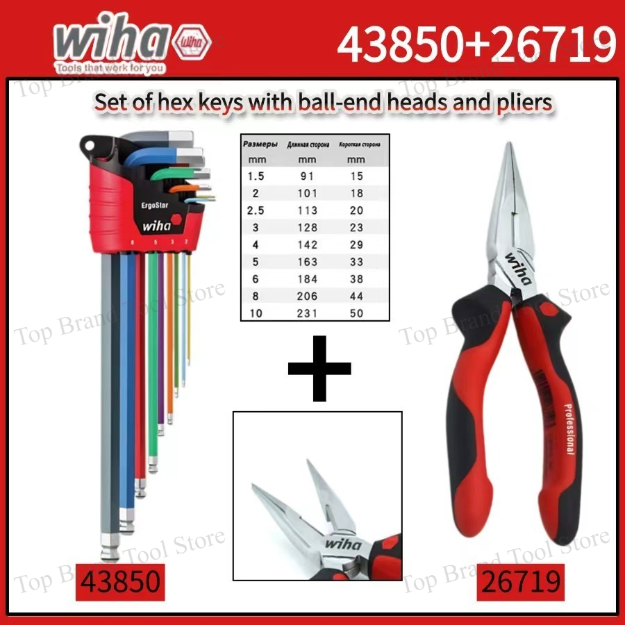 WIHA 43850 9Pcs Hex L Key Set, – Tools Vn recenzja i cena