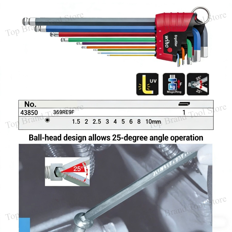 WIHA 43850 9Pcs Hex L Key Set, – Tools Vn recenzja i cena