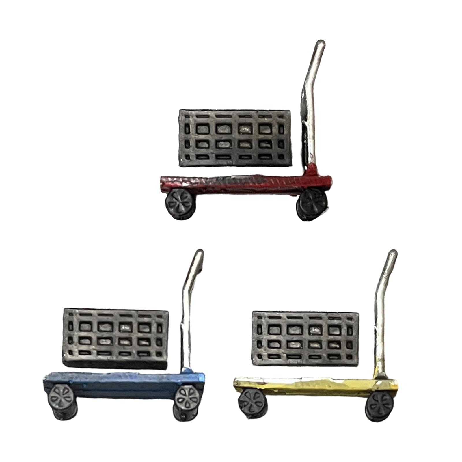 Miniature Handcart in 1:64 Sca – Workshop Tools Toy recenzja i cena
