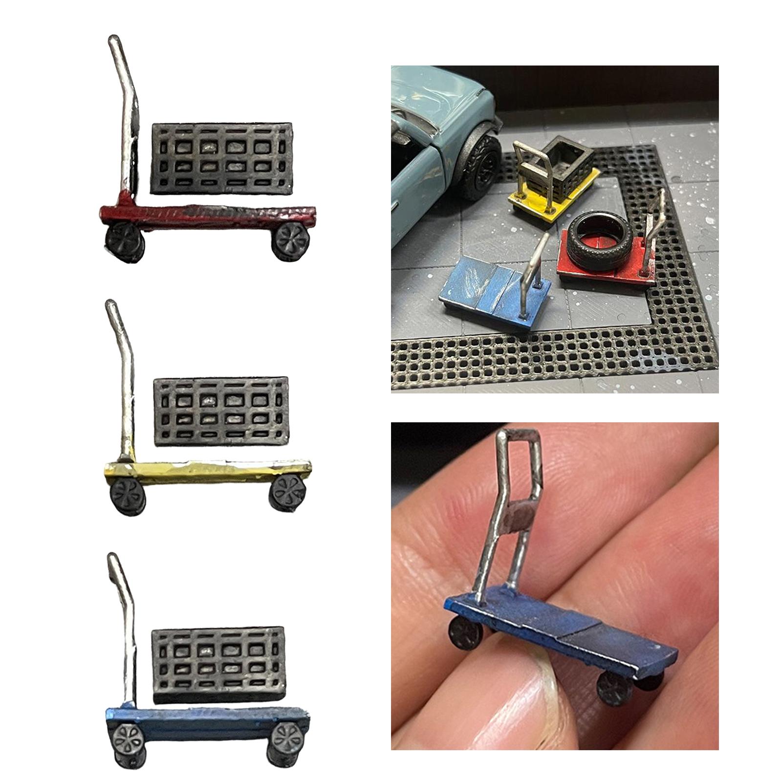 Miniature Handcart in 1:64 Sca – Workshop Tools Toy recenzja i cena