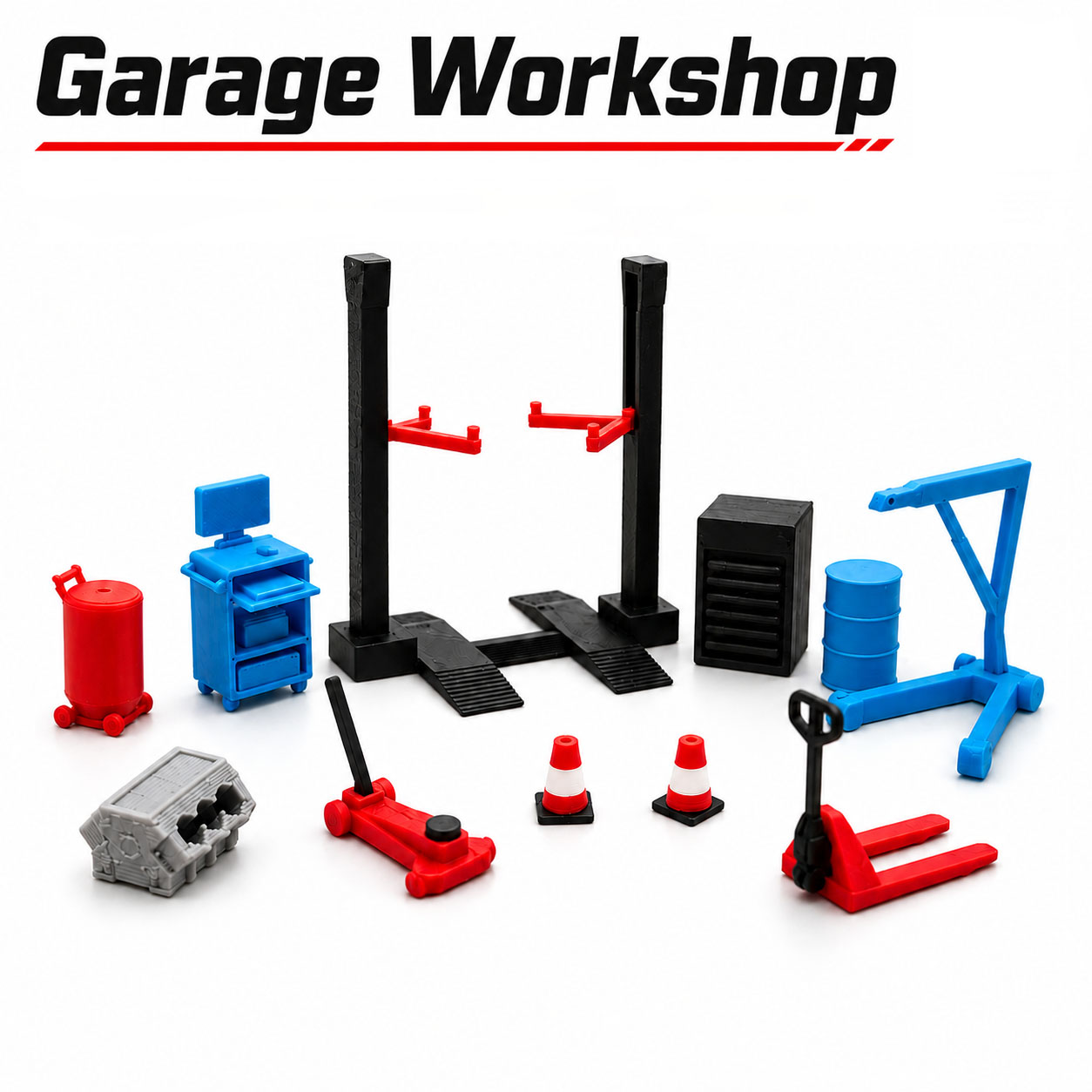 1:64 Garage Workshop Miniature – Workshop Tools Display recenzja i cena