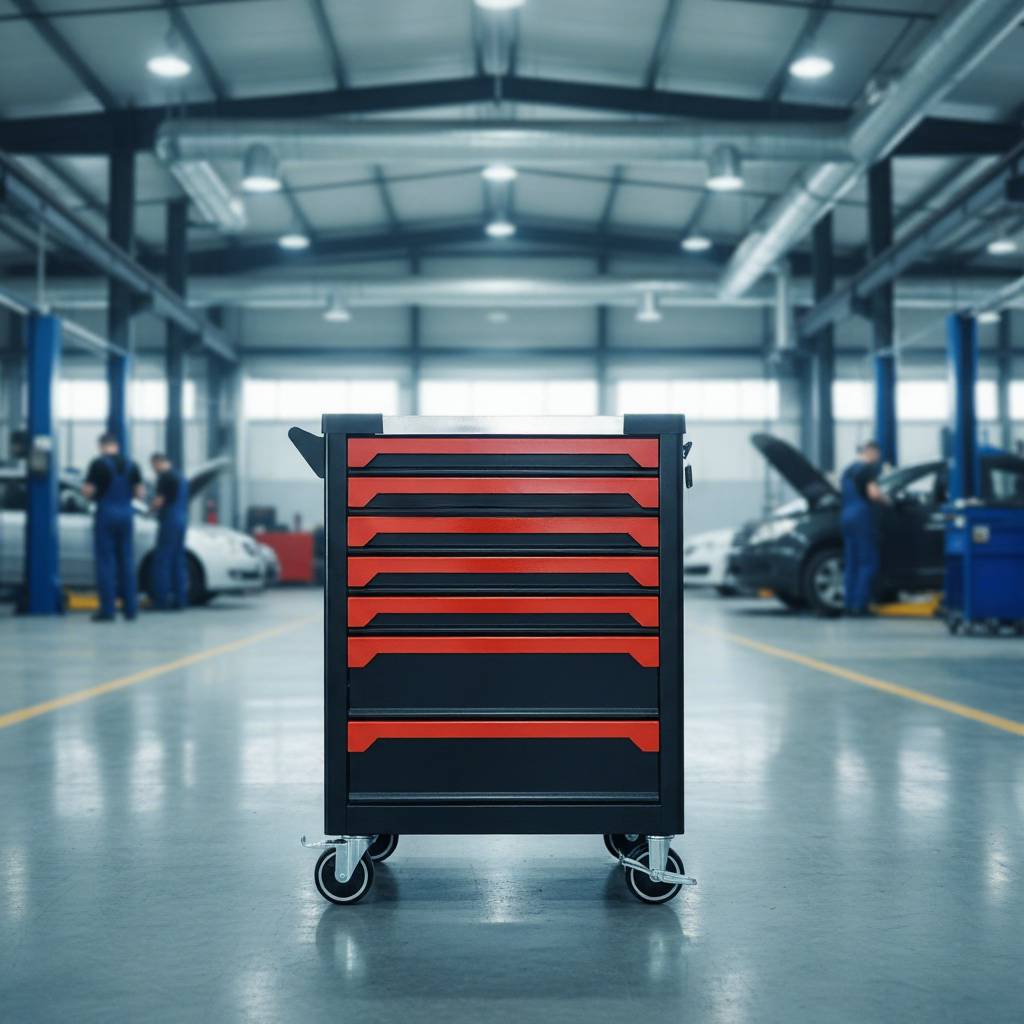7 Drawers Tool Box Roller Cabi – Workshop Tools Trolley recenzja i cena