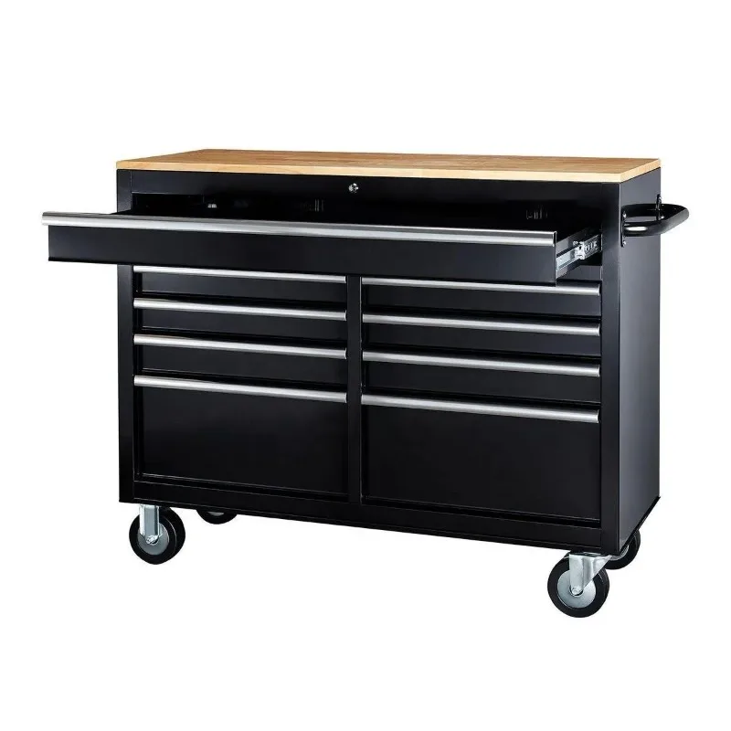 Heavy-Duty 46 Inch 9-Drawer Wo – Workshop Tools Trolley recenzja i cena