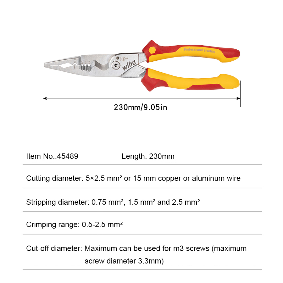 WIHA 8 in 1 Insulated Pliers 1 – Tools Vn recenzja i cena