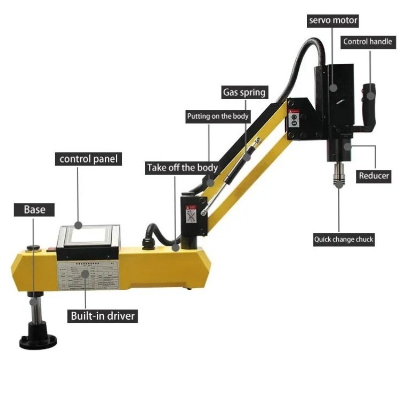 Metal Tapping Machine MR-16 M3 – Workshop Tools In Engineering recenzja i cena