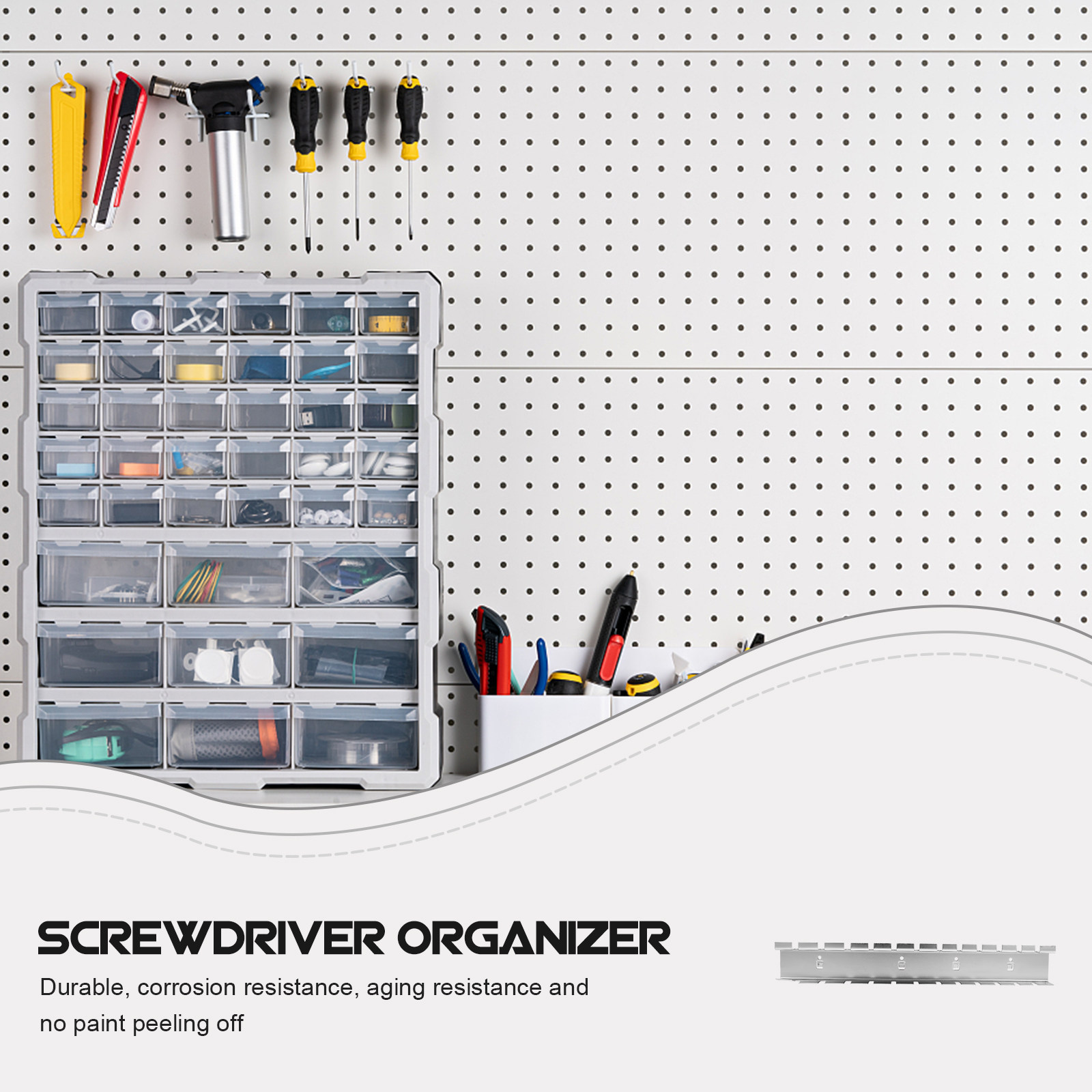 1Pcs Premium Steel Pegboard Sc – Workshop Tools Display recenzja i cena
