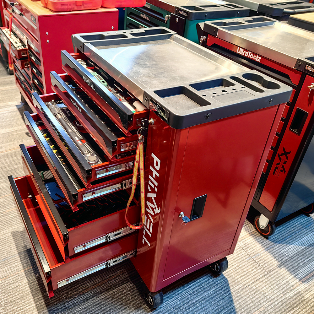Workshop 7 Drawers Stainless S – Workshop Tools Trolley recenzja i cena