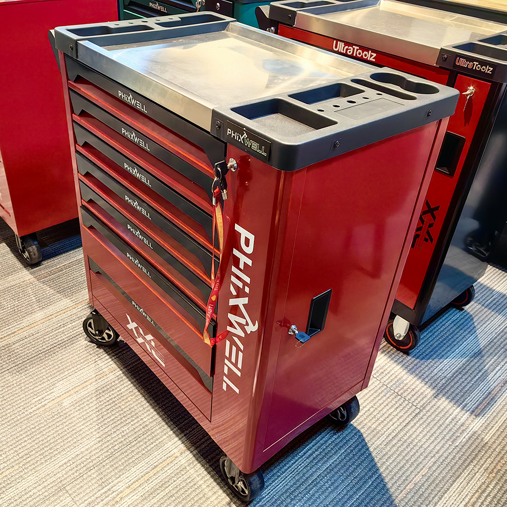 Workshop 7 Drawers Stainless S – Workshop Tools Trolley recenzja i cena