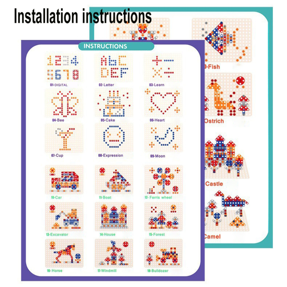 450Pcs Kids STEM Drill Set Cre – Workshop Tools Toy recenzja i cena