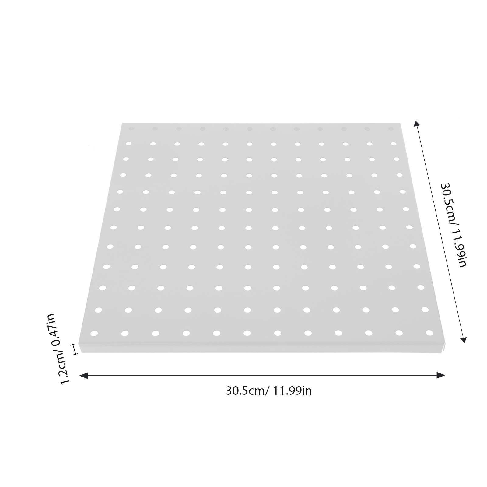 1Set Heavy Duty Metal Pegboard – Workshop Tools Display recenzja i cena