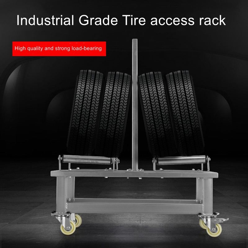 Auto workshop mobile tire rack – Workshop Tools Display recenzja i cena